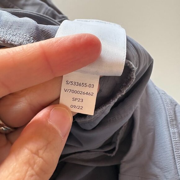 Athleta Trekkie North High Rise Jogger Pant Hiking Coastline Blue Grey Outdoor - Picture 11 of 14